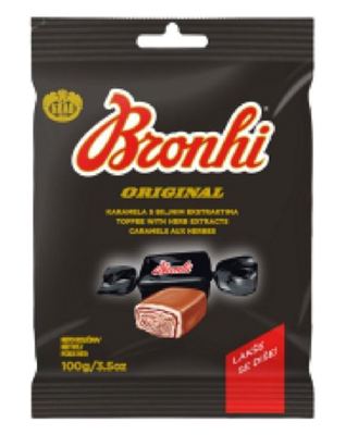 BRONHI BOMBON ORIGINAL 100 gr + 20gr GRATIS