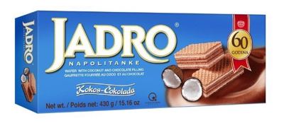 NAPOLITANKE JADRO KOKOS ČOKOLADA 430g