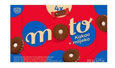 KEKS MOTO KAKAO MLIJEKO 192 g