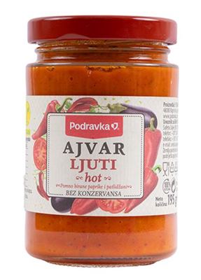 AJVAR LJUTI 195 g POD.