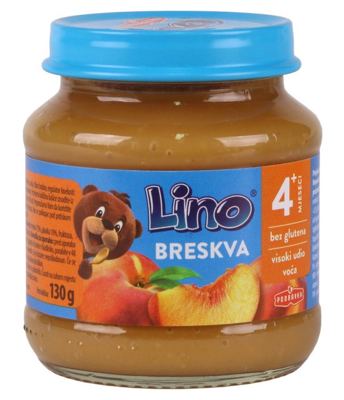 LINO KAŠICA BRESKVA 130g**