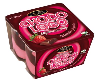 PUDING CHOCO LOCCO JAG.-ČOK.4X125g VINDIJA