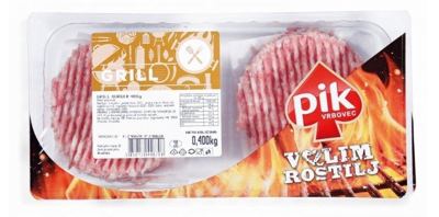 N-BURGER PIK 400G GRILL -3/1- MAP