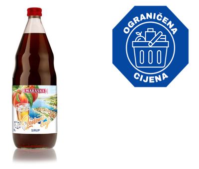 SIRUP MARASKA 1L LEDENI ČAJ BRESKVA