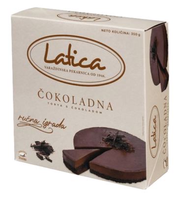 TORTA ČOKOLADNA 350g LATICA