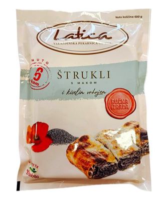 N-ŠTRUKLI S MAKOM VINDIJA 600G SMRZNUTO -6/1-