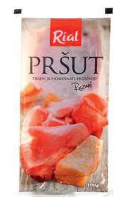 PRŠUT REZANI 100G RIAL