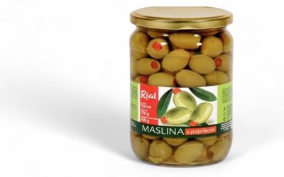 MASLINE ZELENE 680g RIAL