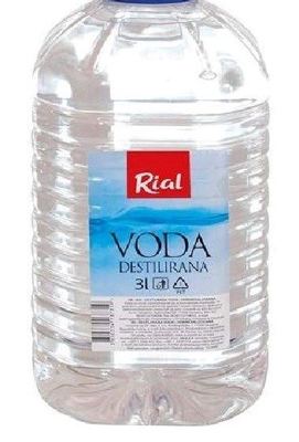 DESTILIRANA VODA RIAL 3L