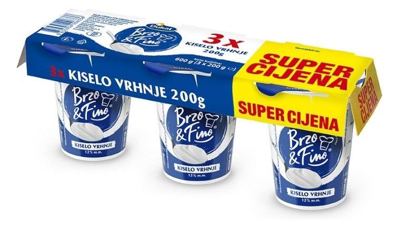 VRHNJE KISELO 3X200g 12%MM DUKAT