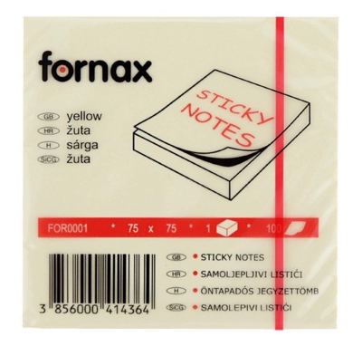 BLOK SAMOLJEPLJIVI 75X75 ZUTI 100L