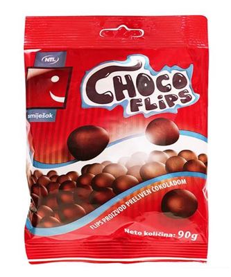FLIPS CHOCO 90 g SMIJEŠAK