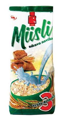 MUSLI SMIJEŠAK 500 g 3 ŽITARICE