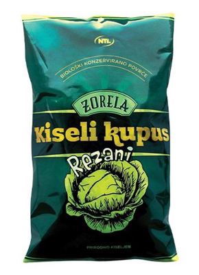 ZELJE KISELO REZANO 500g ZORELA