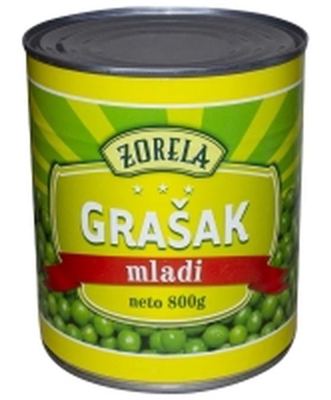 GRAŠAK MLADI ZORELA 800 g OCJ. MASA 530 g NTL