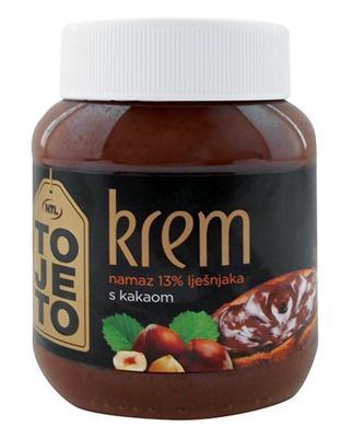 NAMAZ KREM 400g LJEŠNJAK TO JE TO