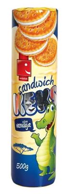 KEKS SANDWICH VANILIJA 500g SMIJEŠAK