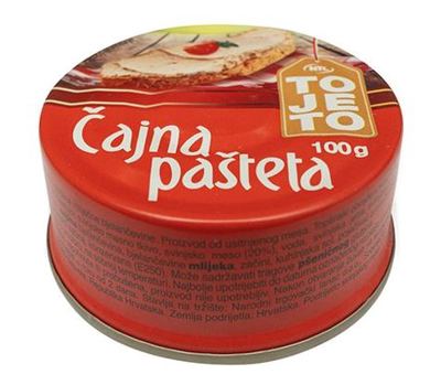 PAŠTETA TOJETO 100g ČAJNA