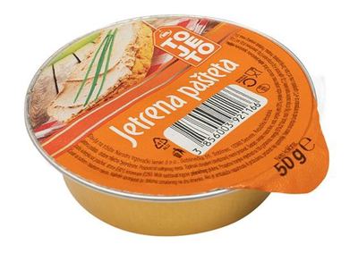 PAŠTETA TOJETO 50g JETRENA