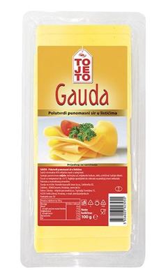 SIR GOUDA REZANI 100 g TOJETO