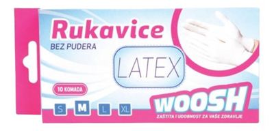 RUKAVICE LATEKS 10/1 BEZ PUDERA