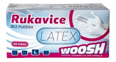 RUKAVICE LATEKS BEZ PUDERA 100/