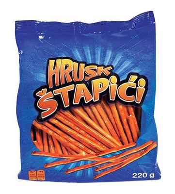 ŠTAPIĆI SLANI 220g HRUSK