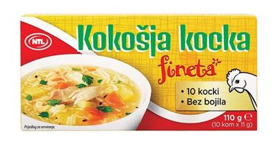 KOCKA ZA JUHU KOKOŠJA 110g FINETA