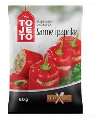 ZAČINSKA SMJESA ZA SARMU I PAPRIKU 60 g NTL