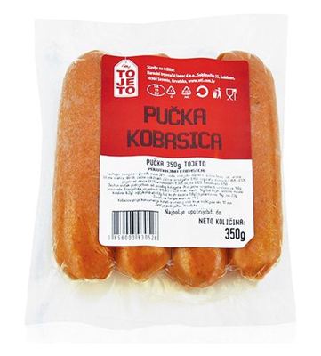 PUČKA KOBASICA 350g TOJETO