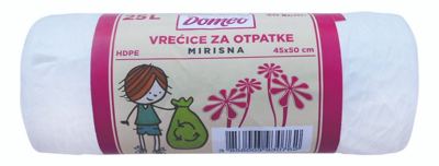 VREĆE ZA SMEĆE 30/1 25L 45x50 MIRISNA DOMEO