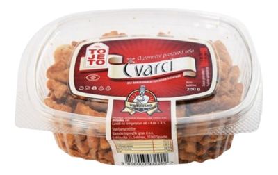 ČVARCI 200g TOJETO