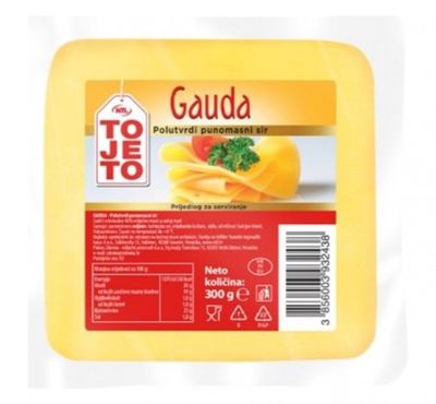 SIR TOJETO GOUDA 300G