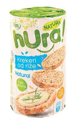 RIŽIN KREKER SLANI 100g HURA NATURA