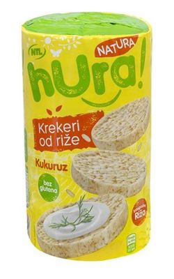 RIŽIN KREKER KUKURUZ 100g HURA NATURA