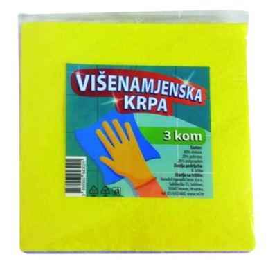 SPUŽVASTA KRPA VIŠENAMJENSKA 3/1 DOMEO