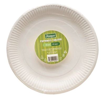 TANJUR PAPIR. fi23cm BIJELI 25/1