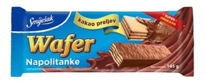NAPOLITANKE S KAKAO PRELJEVOM 145g SMIJEŠAK