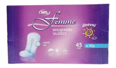 ULOŠCI HIGIJENSKI DNEVNI FEMME 45 kom