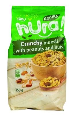 MUESLI 350 gr S KIKIRIKIJEM I ORAŠASTIM PLODOVIMA