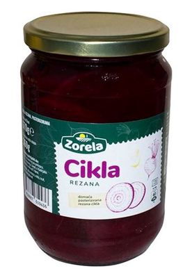 CIKLA 670g ZORELA ocijeđene mase 360g