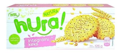 KEKS INTEGRALNI 126 gr HURA NATURA
