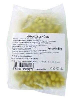 GRAH ZELENČEK 500G