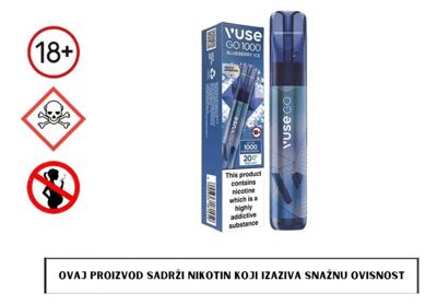 VUSE GO PEN 1000 BLUEBERRY ICE 20mg