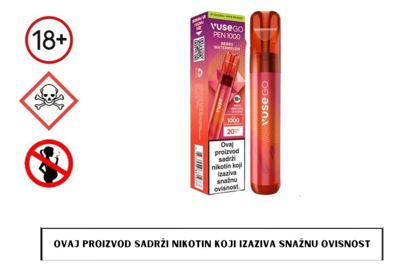 VUSE GO PEN 1000 BERRY WATERMELON 20mg