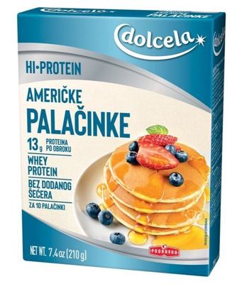 PALAČINKE AMERIČKE PROTEIN DOLC. 210G PODRAVKA