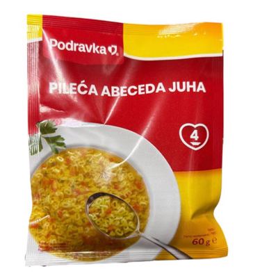 PILEĆA ABECEDA JUHA 60g
