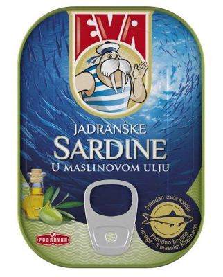 EVA SARDINA MASLINOVO ULJE 100 gr