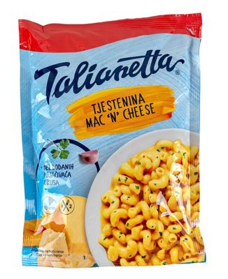 TJ. MAC'N CHEESE 160 g TALIANETTA