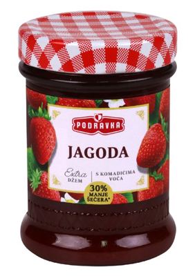 DŽEM EXTRA JAGODA 580g**